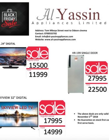 Al-Yassin Appliances Ltd