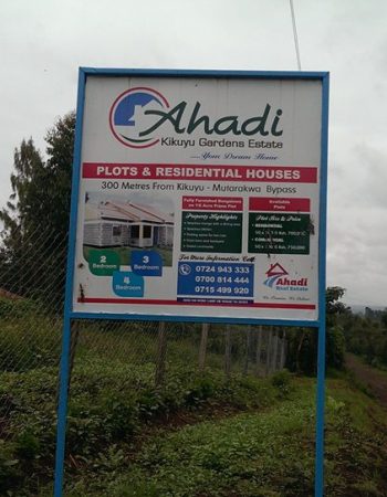 AHADI REAL Estate