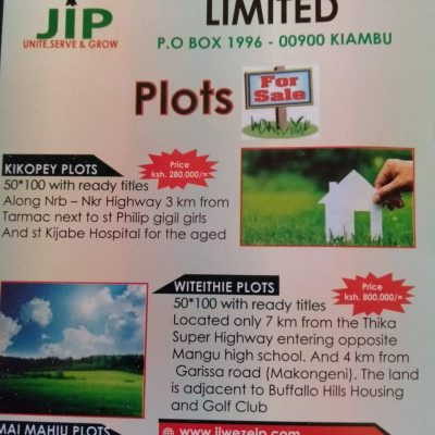 Jiweze Improved Productivity Limited