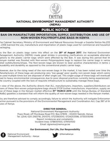 National Environment Management Authority – Thika