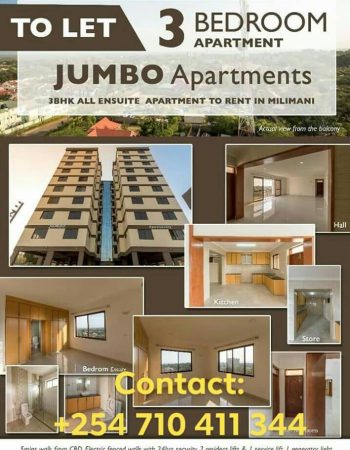 Kisumu Apartments Furnished and Unfurnished