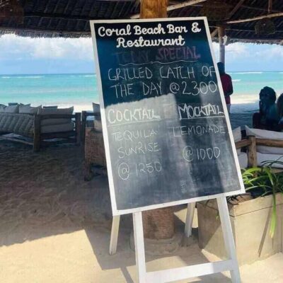 Coral Beach Restaurant & Bar Diani